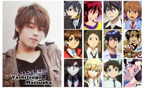 Voiced Most Times By Bryce Papenbrook (in 8 titles) Yoshitsugu Matsuoka (in 19 titles) Total Actors 4. . Fictional characters yoshitsugu matsuoka
